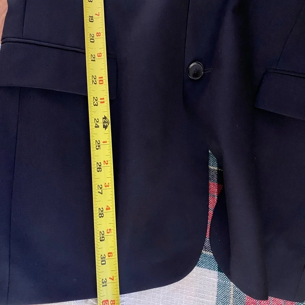 Boss Hugo Boss Guabello Mens Wool Blazer Jacket Navy size 42L